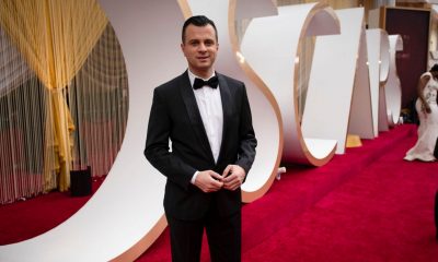 Ясен Дараков на червения килим на наградите Оскар