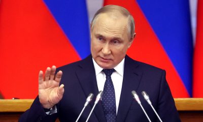 Руският президент Владимир Путин заяви, че се "гордее" с действията на своите войници в Украйна