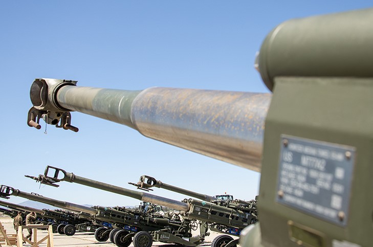 Съединените щати са доставили на Украйна всички 108 обещани гаубици M777 и над 220 000 боеприпаса