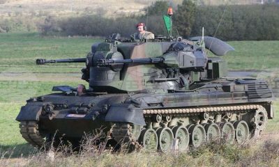 В края на април Ламбрехт заяви, че Германия е готова да достави на Украйна зенитни системи Gepard