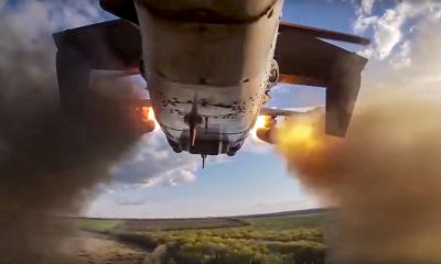 Руски хеликоптер открива огън в Донбас