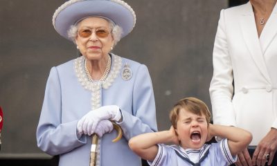 Принц Луи откадна шоуто по време на юбилея на прабаба си