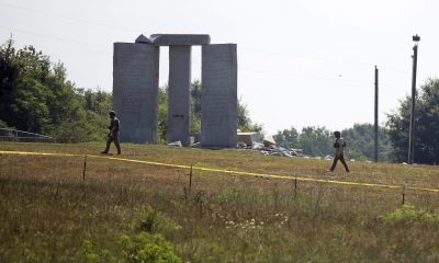 Сатаничен паметник в САЩ бе разрушен