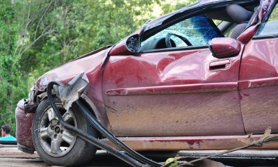 Зрелищна катастрофа в Русе, шофьор без книжка помете четири автомобила