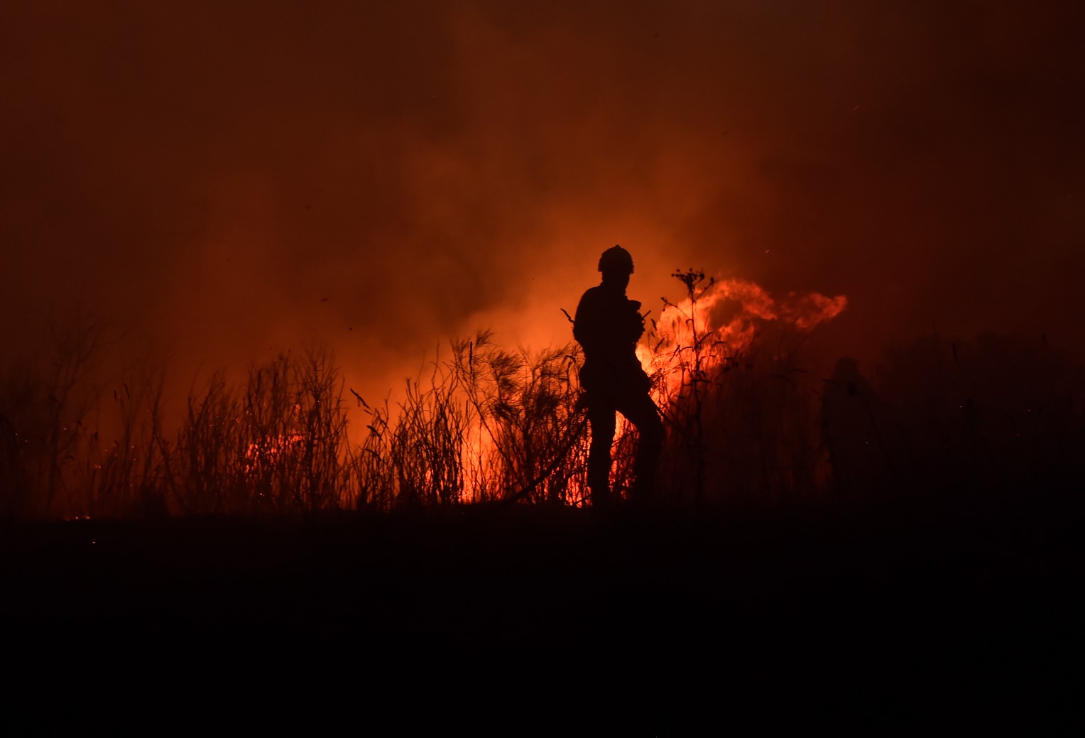 Димът от горски пожар в Португалия достигна до Мадрид