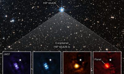 Телескопът James Webb на НАСА направи първата си снимка на екзопланета