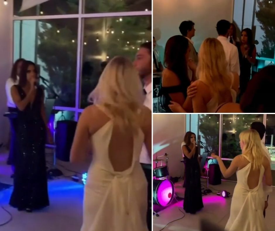 Сладко отмъщение: Певица отмъсти на бившия си докато пее на сватбата му (ВИДЕО)
