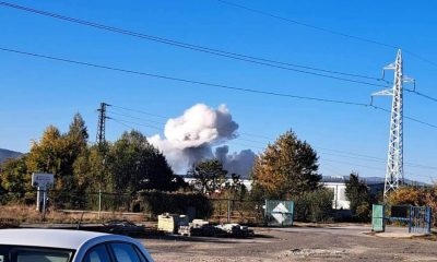 Силен взрив избухна в завод Арсенал в Казанлък