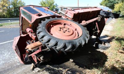Трактор причина катастрофа в Благоевград, има пострадала