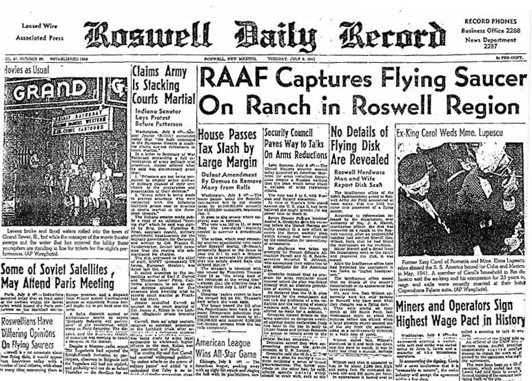 САЩ прикриват още една катастрофа на НЛО освен Розуел?