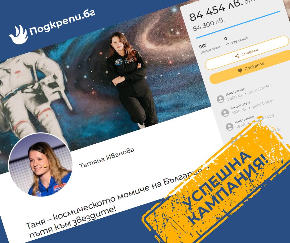 Татяна Иванова: Дългият полет на малката астронавтка до Марс