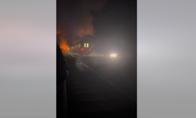 Влакът София - Варна гори. Пожарни пътуват към мястото (ВИДЕО)