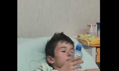 "Сашко е много по-добре": Баща му показа снимка от болничната стая