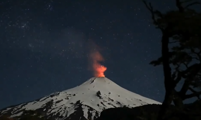 Вулкан в Чили се активизира: Властите обявиха тревога (ВИДЕО И СНИМКИ)